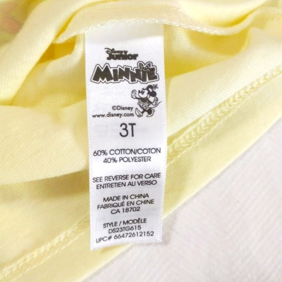 NEW disney junior minnie mouse summer graphic tank top 3T toddler girls - Picture 4 of 5